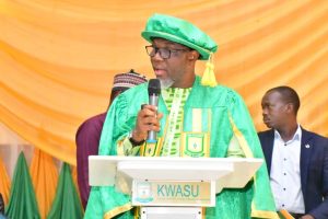 The Vice Chancellor of the University, Prof. Shayk-Luqman Jimoh.