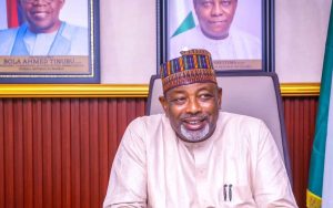 The Minister of Agriculture and Food Security, Sen. Abubakar Kyari