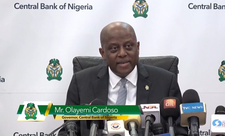 The Governor of the Central Bank of Nigeria (CBN), Yemi Cardoso,