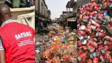 NAFDAC shut down Aba Cemetery Marke