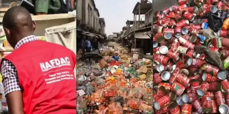 NAFDAC shut down Aba Cemetery Marke