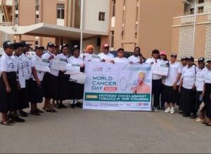 Kwara Mothers campaigning against smoking on Saturday in Ilorin./image:nannews.con