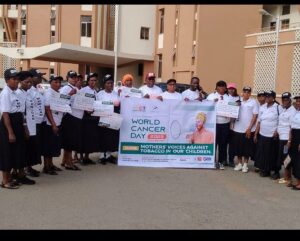 Kwara Mothers campaigning against smoking on Saturday in Ilorin./image:nannews.con
