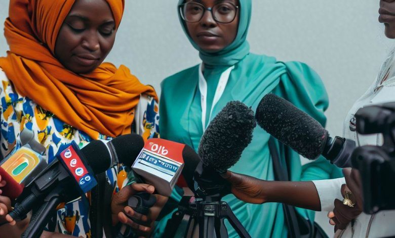 Muslim women journalists professionalism