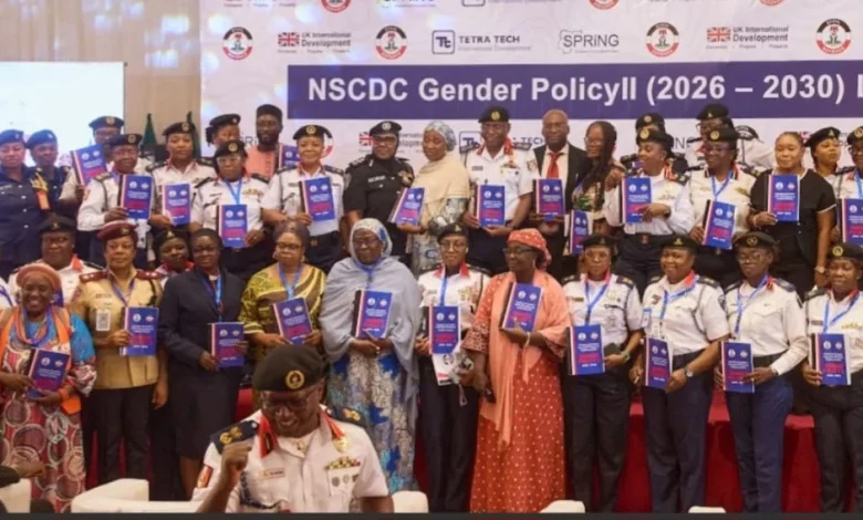 NSCDC gender policy